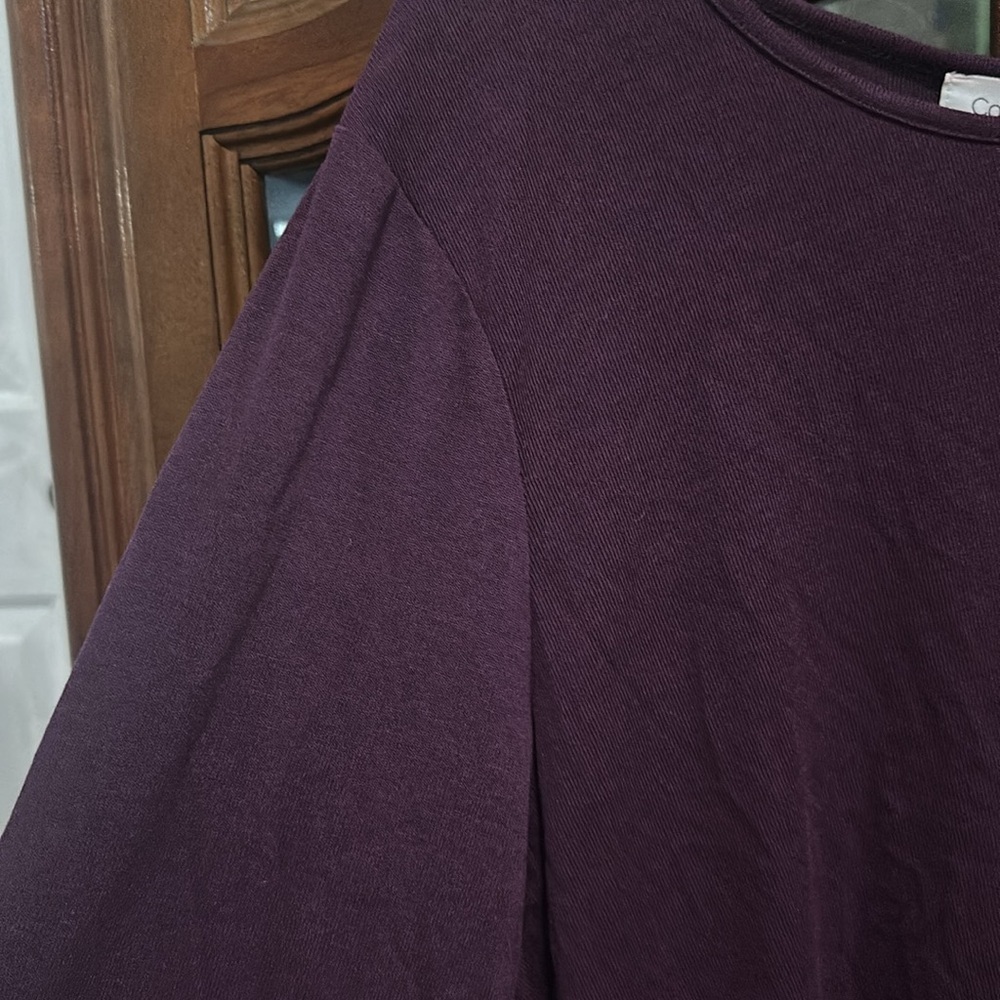 Calvin Klein Deep Purple Women's Tunic - Picture 2 of 4